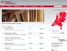 Tablet Screenshot of limburg.lijstenmakerijnederland.nl